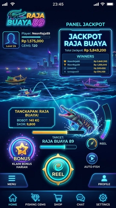 77lucks — layar beranda
